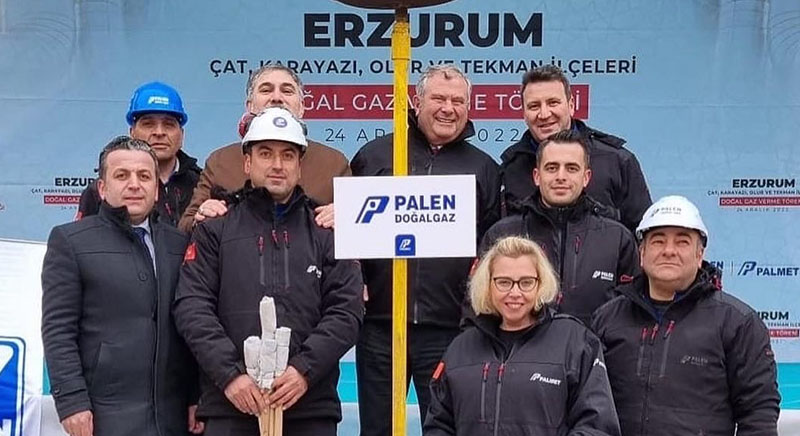 ERZURUM'DA DOĞALGAZ AÇILIŞ TÖRENİ