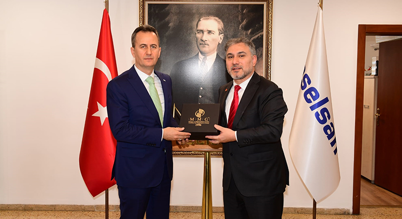 ASELSAN Genel Müdürü Prof. Dr. Haluk Görgün'ü Ziyaret