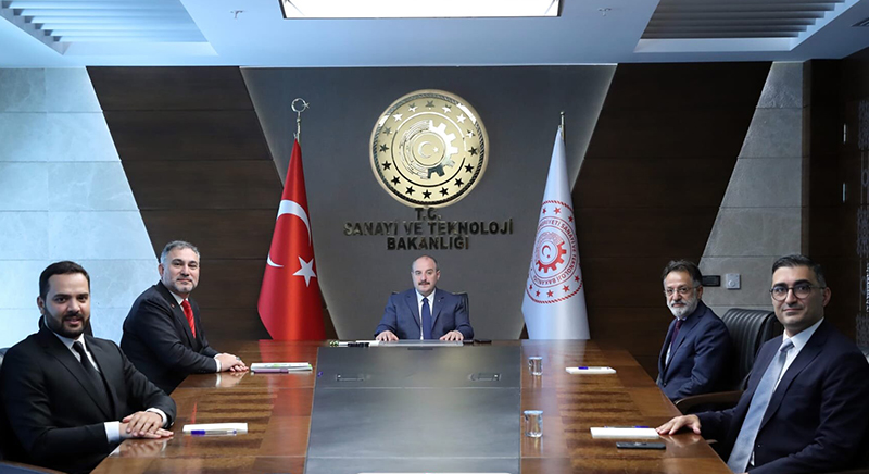 T.C. Sanayi ve Teknoloji Bakanı Sayın Mustafa Varank'ı Ziyaret