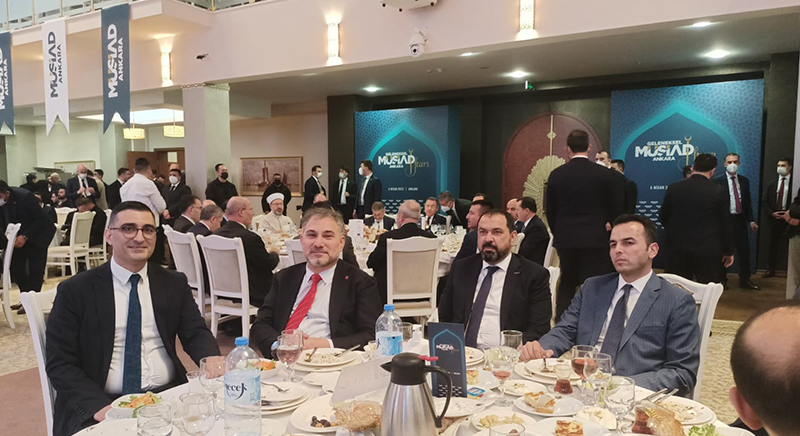 Genel Başkanımız Bülent Şen, Müsiad Ankara'nın İftar Programına katıldı.