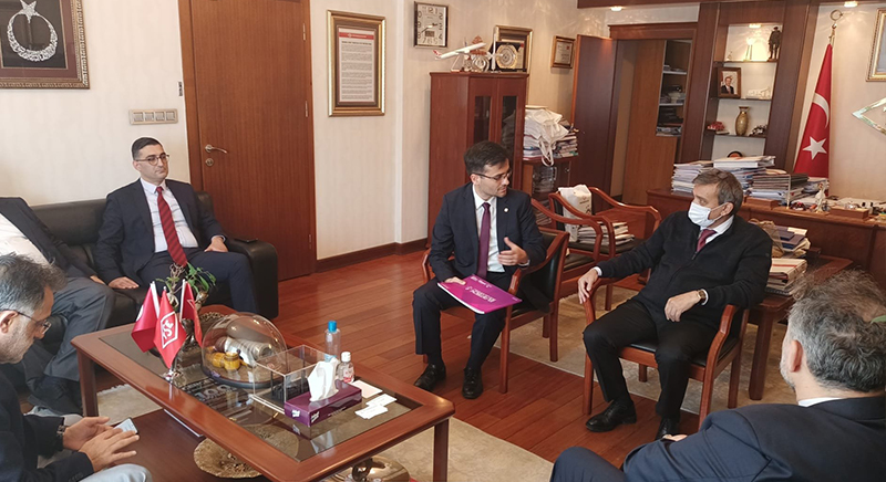 Türk Standardları Enstitüsü Başkanı Prof. Dr. Adem Şahin'i Ziyaret