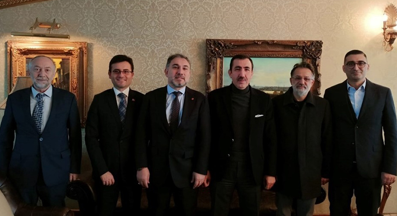 MASİS Yönetim Kurulu Başkanı Naci İlci'yi Ziyaret