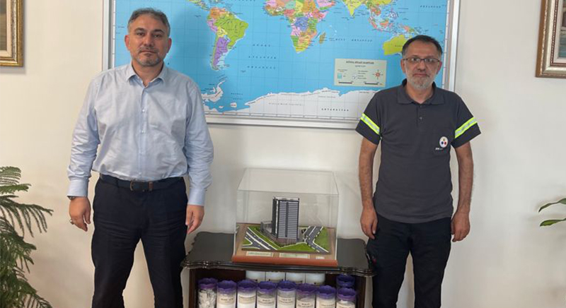 Genel Başkanımız Bülent Şen'den Abdurrahman Çeliker'e ziyaret