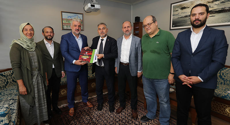 Ak Parti İstanbul İl Başkanı Sayın Osman Nuri Kabaktepe'den Genel Merkezimize Ziyaret