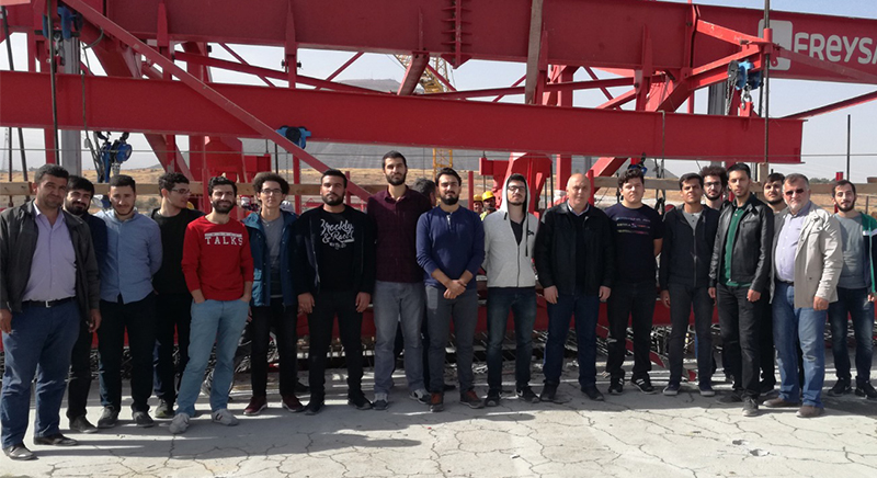 MMG Kayseri Şubesi’nden Derevenk Viyadüğü’ne Teknik Gezi