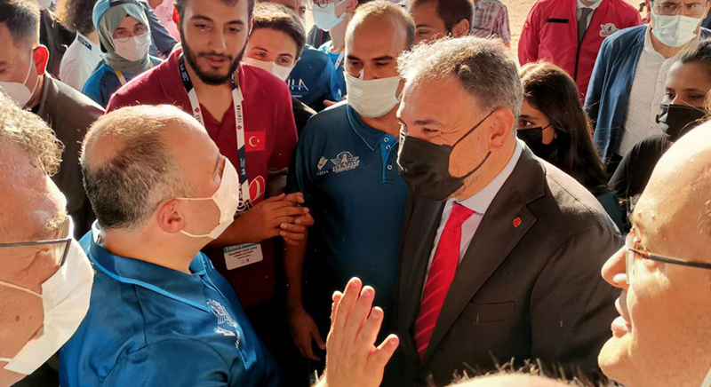 Genel Başkanımız Bülent Şen, Bakanımız Mustafa Varank'la bir araya geldi