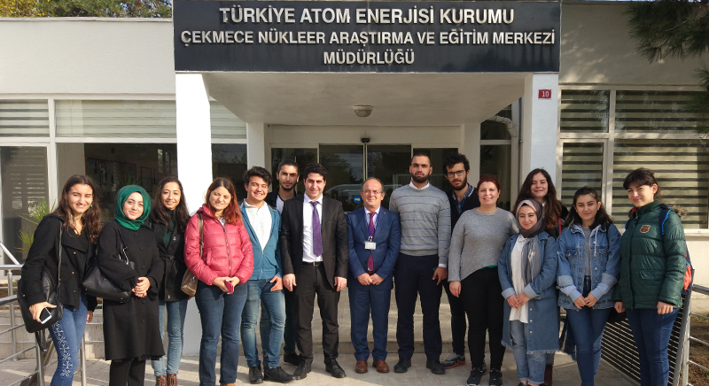 Üniversiteli MMG, Çekmece Nükleer Araştırma ve Eğitim Merkezi’ne Teknik Gezi düzenledi