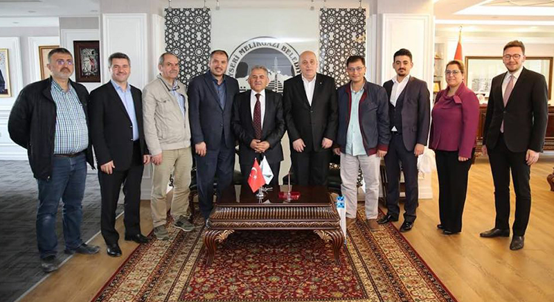 MMG Kayseri Şubesi’nden Melikgazi İlçe Belediye Başkanı Memduh Büyükkılıç’a ziyaret