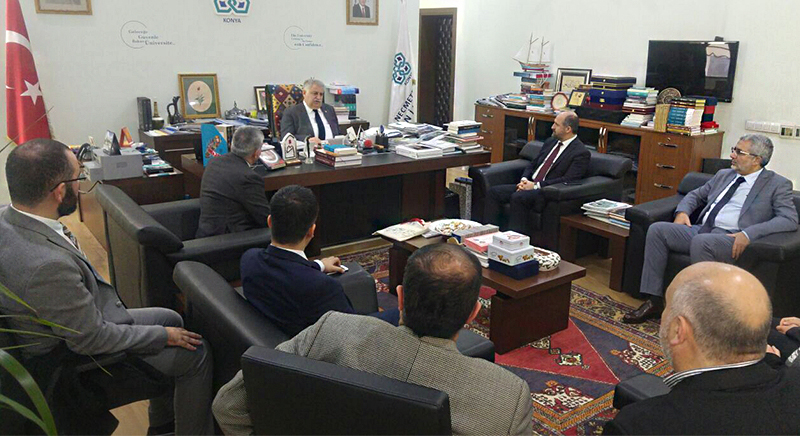 MMG’den Necmettin Erbakan Üniversitesi Rektörü Prof. Dr. Muzaffer Şeker’e ziyaret