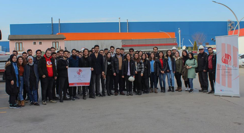 Sakarya Üniversiteli MMG’den ASAŞ’a Teknik Gezi