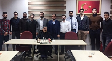 Genç MMG Çevre ve Şehircilik eski Bakanı Sayın İdris Güllüce'nin misafiri oldu